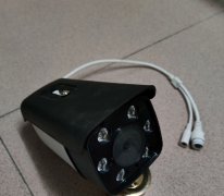 自用监控摄像机多余拆下的，400万黑光全彩带音频 55