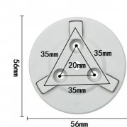 海康萤石监控摄像头底座配件萤石云C6C摄像头挂墙监控支架吊安