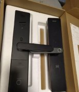 9成新！欧瑞博C2智能指纹锁黑色款，支持指纹、密码、钥匙多重